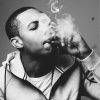 G Herbo Smoke Black White – Poster | Canvas Wall Art Print - Remizozo