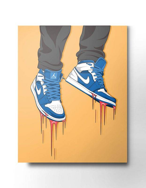 Nike Air Jordan Sneaker - Nike Trainer - Dope Art - Street Wear ...