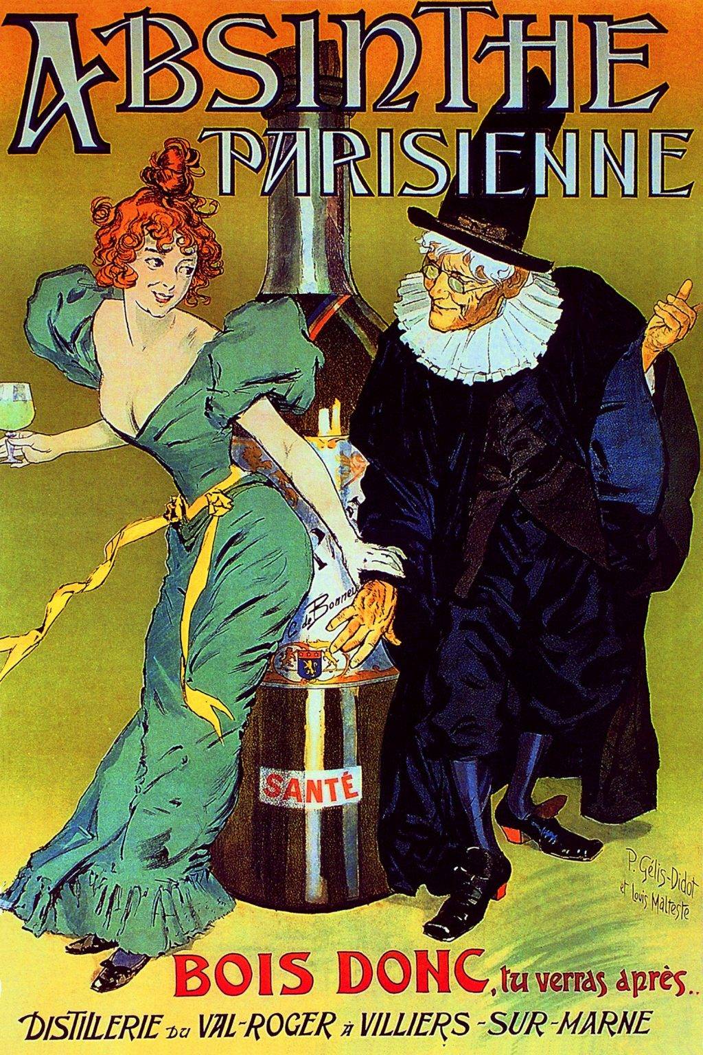 Absinthe Parisienne Wizard Green Fairy French Alcoholic Drink Vintage   Il Fullxfull.1893679124 7kpu 1024x1536 