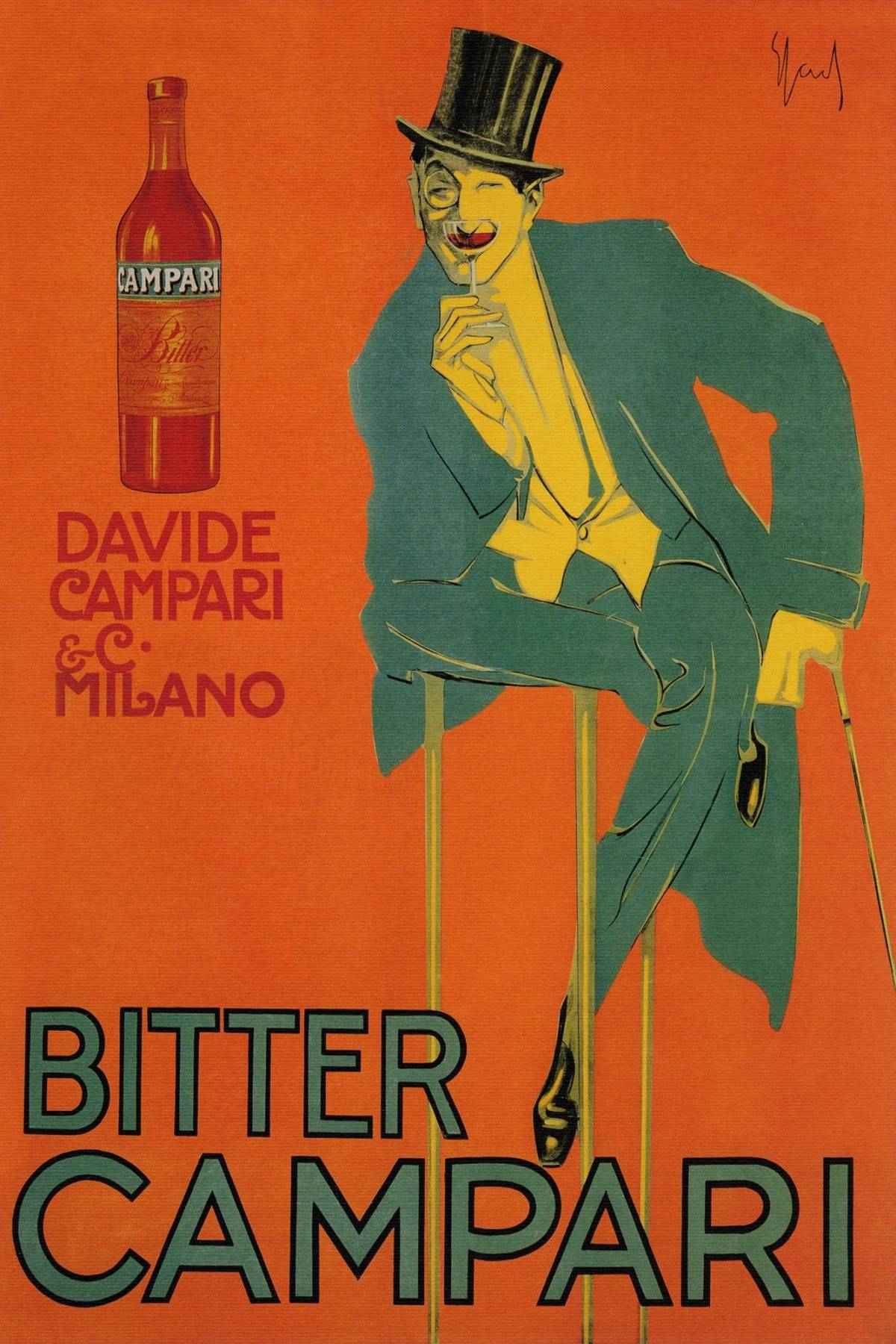 Fashion Man David Bitter Campari Milano Drink Italy Italian Italia ...