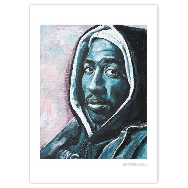 2Pac Shakur Poster – Poster | Canvas Wall Art Print - Remizozo