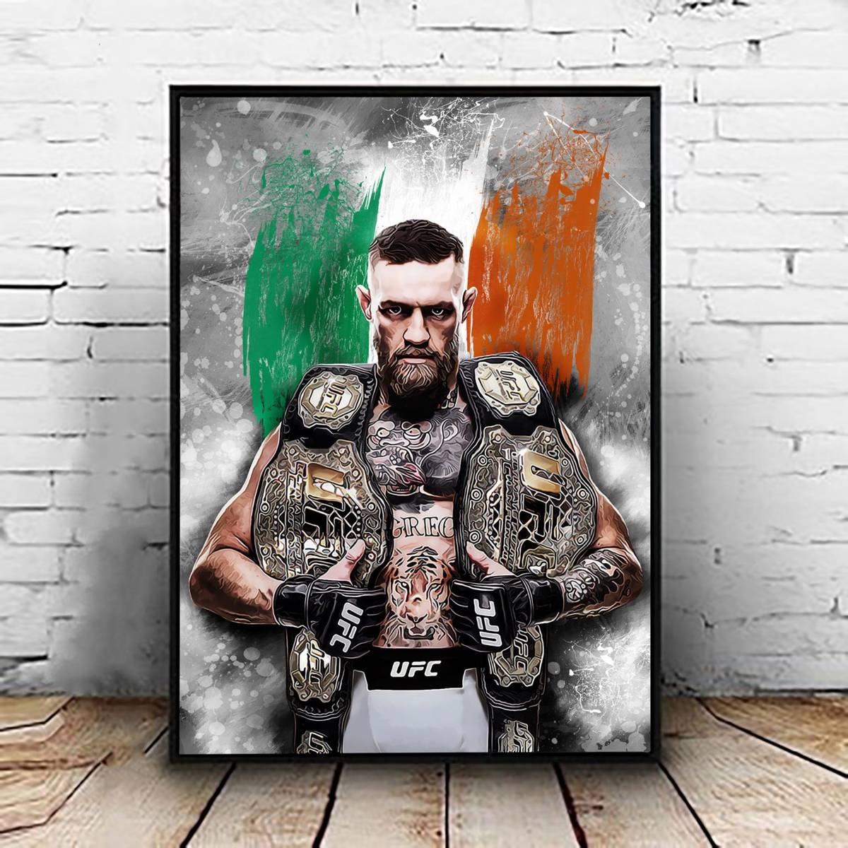 Conor Mcgregor Ufc Double Champion, Sports Art, Ufc Mma, Sports Decor ...