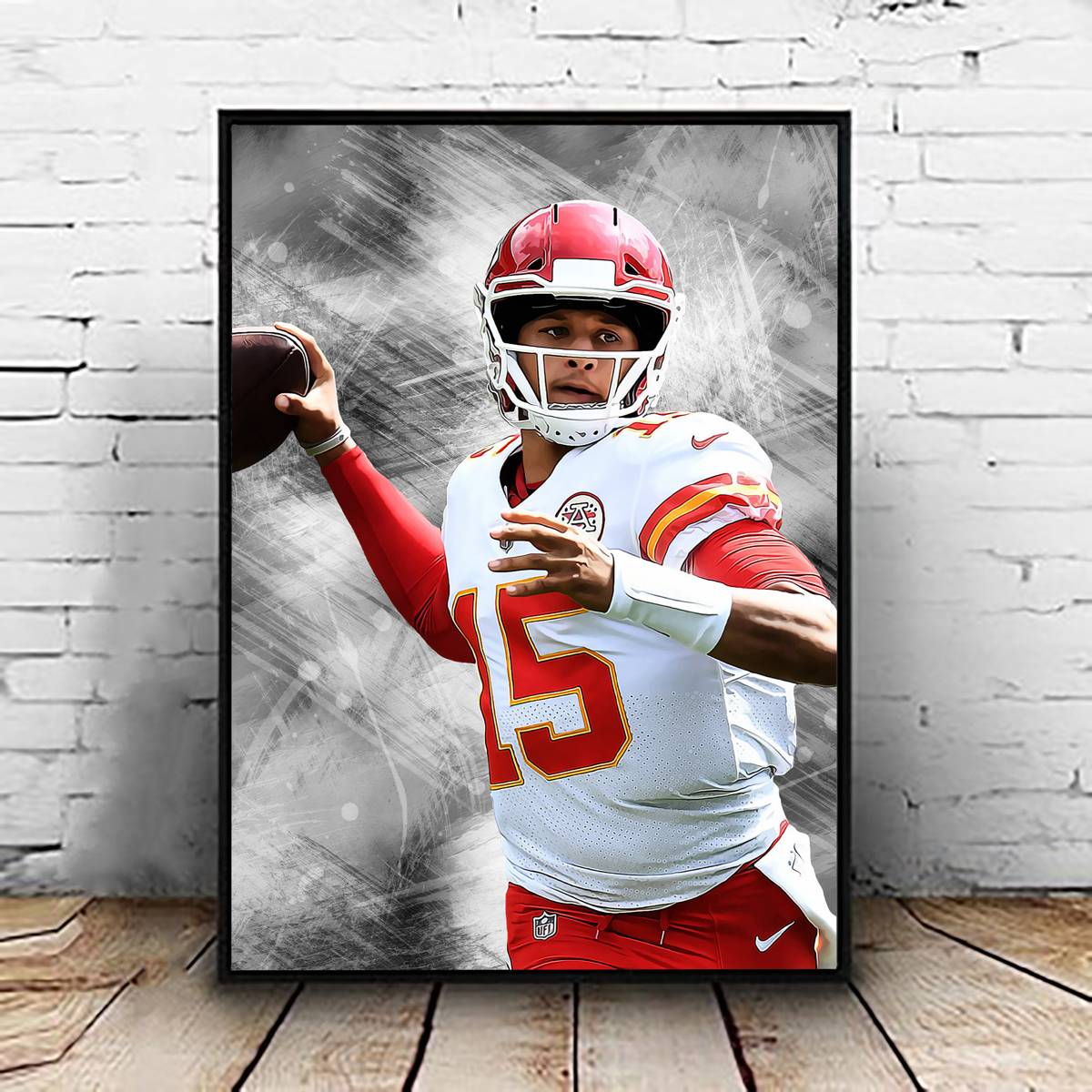 Patrick Mahomes Kansas City Chiefs,Able Wall Art, Sports, Football ...