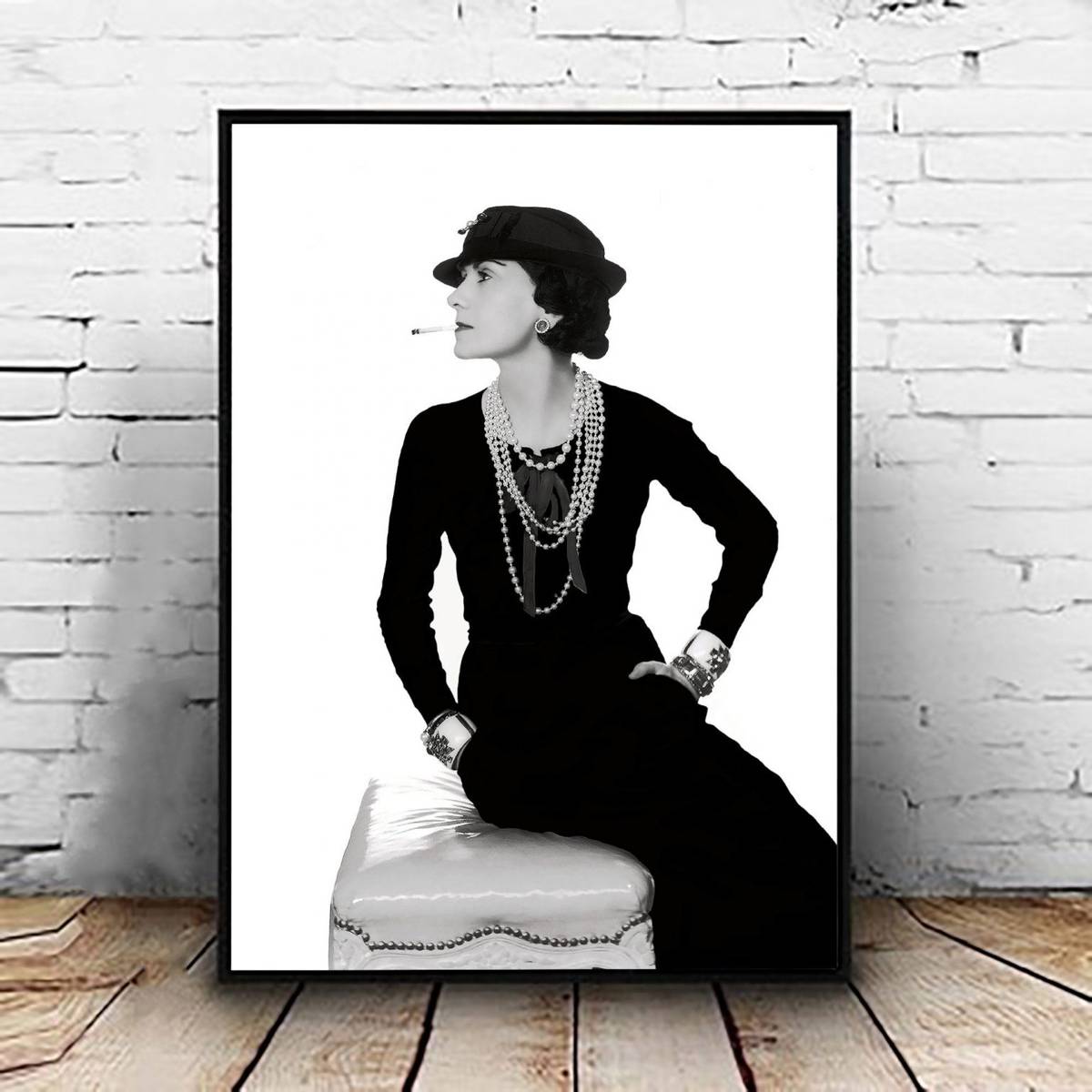 Coco Chanel, Coco Chanel Art Decor, Vintage Photo, Iconic Fashion