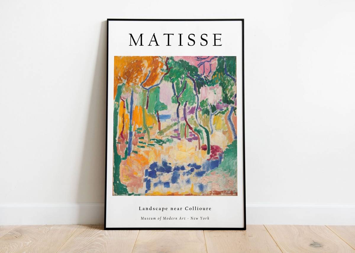 Henri Matisse Print Henri Matisse Poster Landscape Near Collioure Poster Wall Decor Wall