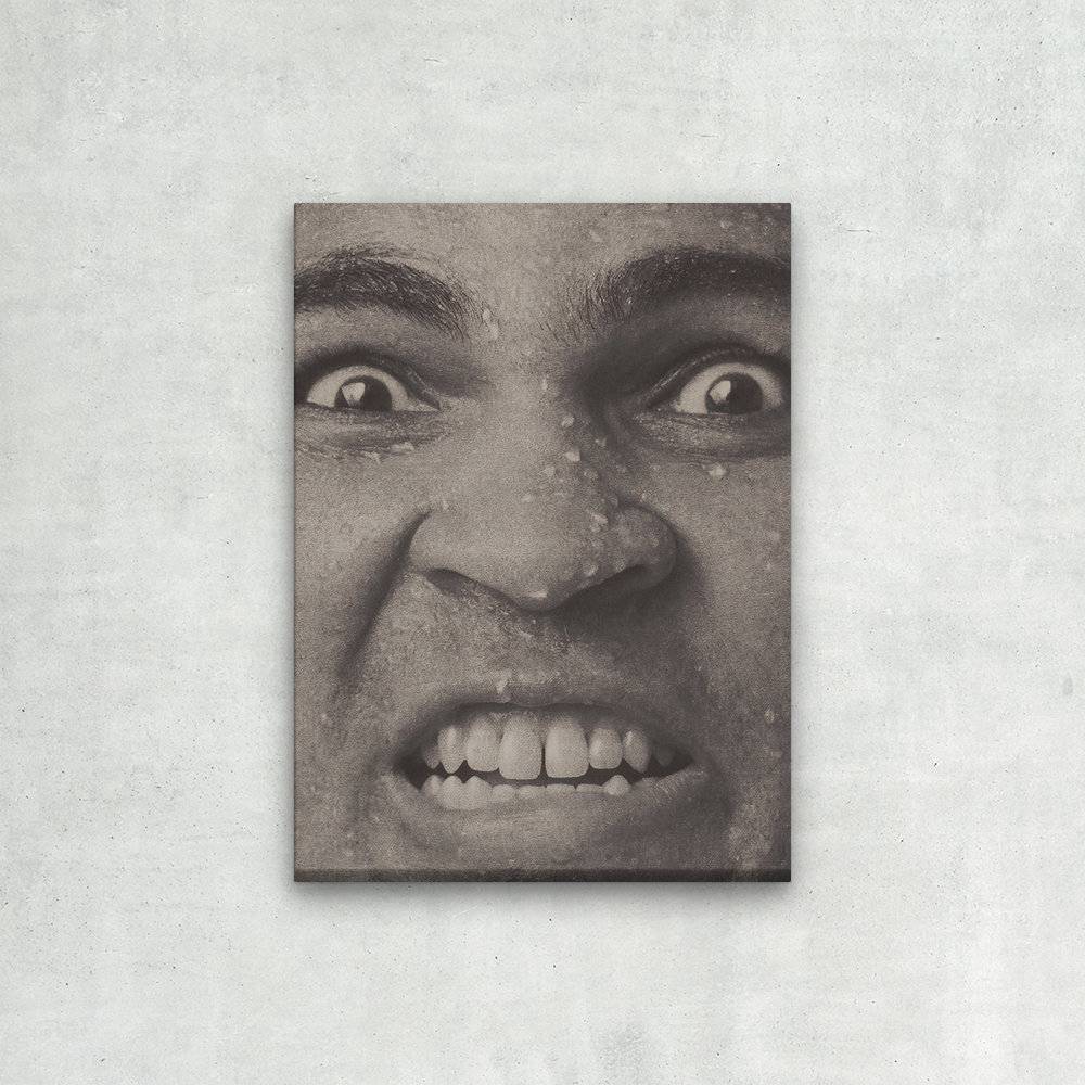 Wrapped Canvas - Muhammad Ali Under Water Photo - Cassius Clay Print ...