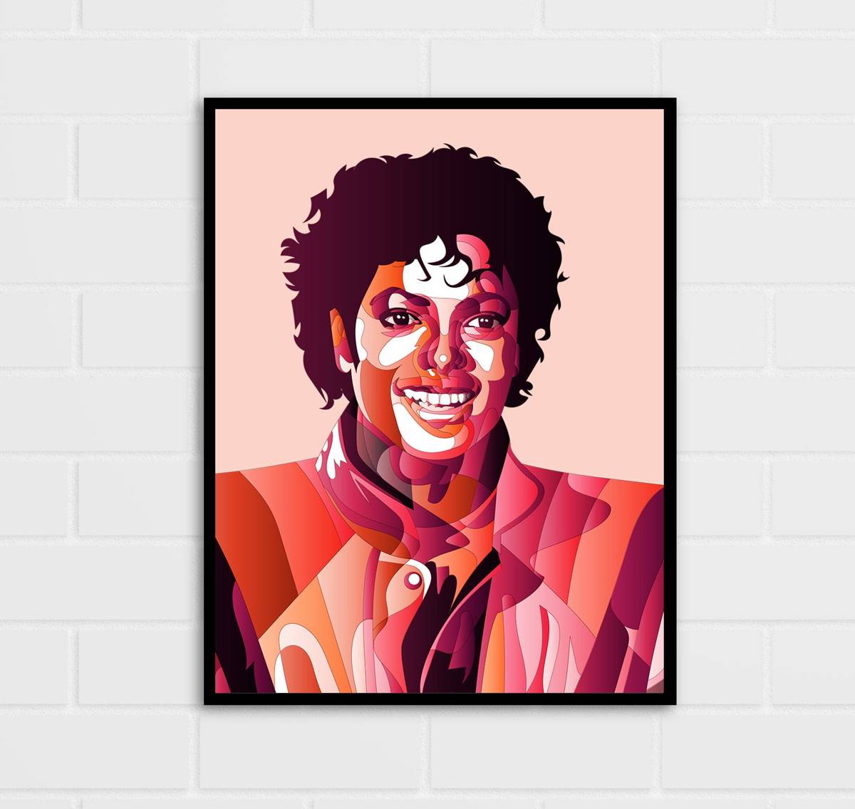 Michael Jackson Poster - Wall Art - Portrait - King Of Pop - Print ...