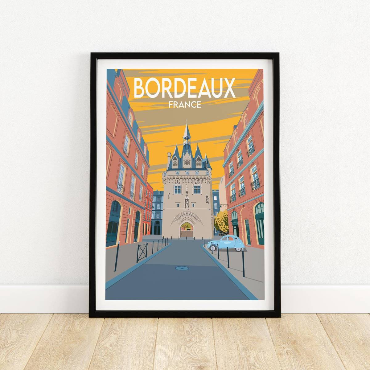 Bordeaux Poster Print - France Travel Poster - French Wall Art ...