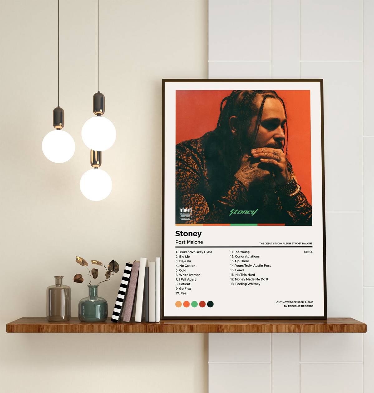 Post Malone Poster - Stoney Poster / Album Cover Poster Poster Print ...