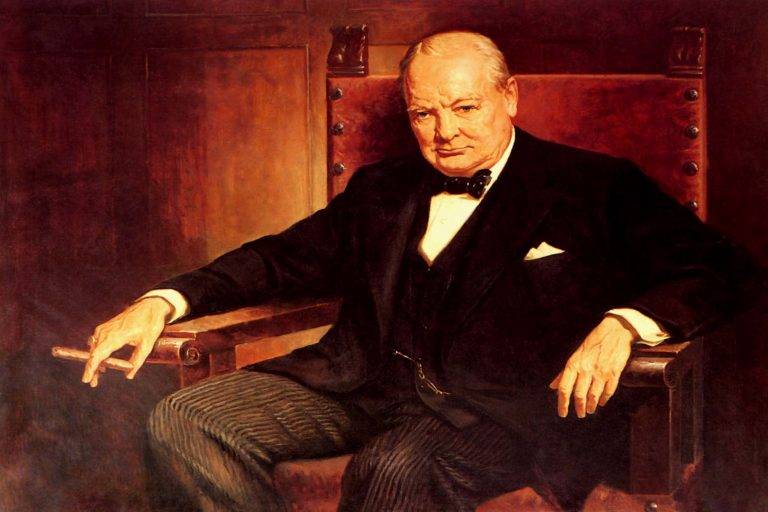 Sir Winston Churchill Prime Minister United Kingdom Portrait Painting   Il Fullxfull.3071579141 Ewqu 768x512 