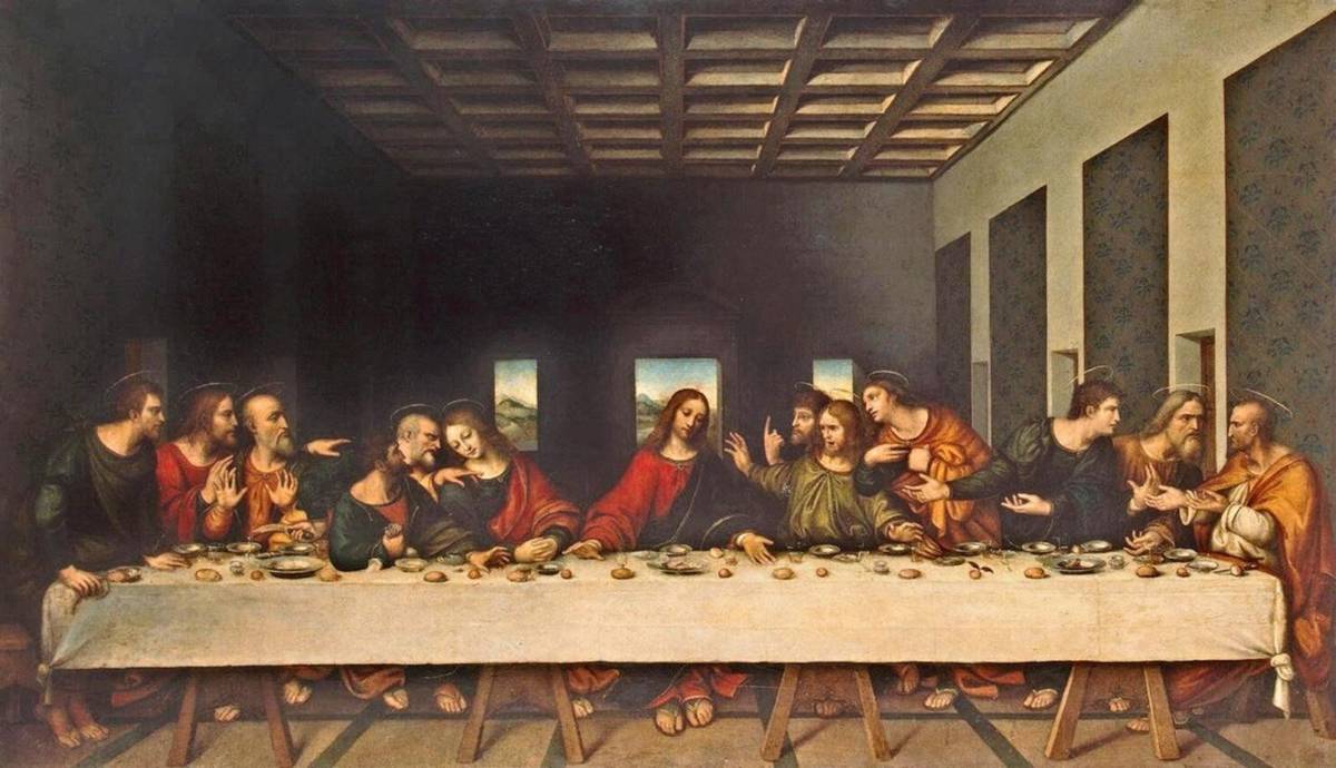 The Last Supper Jesus Christ Painting By Unknown Artist Fine Art   Il Fullxfull.3081672549 G0qq 1391x800 