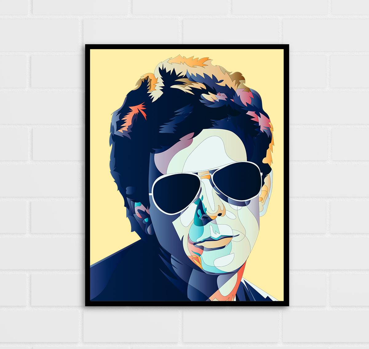 Lou Reed Poster - Wall Art - Portrait - Print - Velvet Underground ...