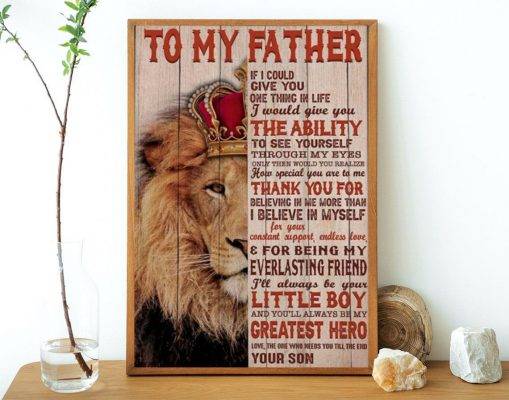 lion fathers day shirt