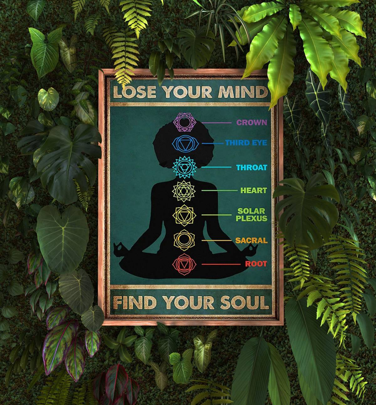 Lose Your Mind Find Your Soul Poster/Best Gift For Yoga Lover ...