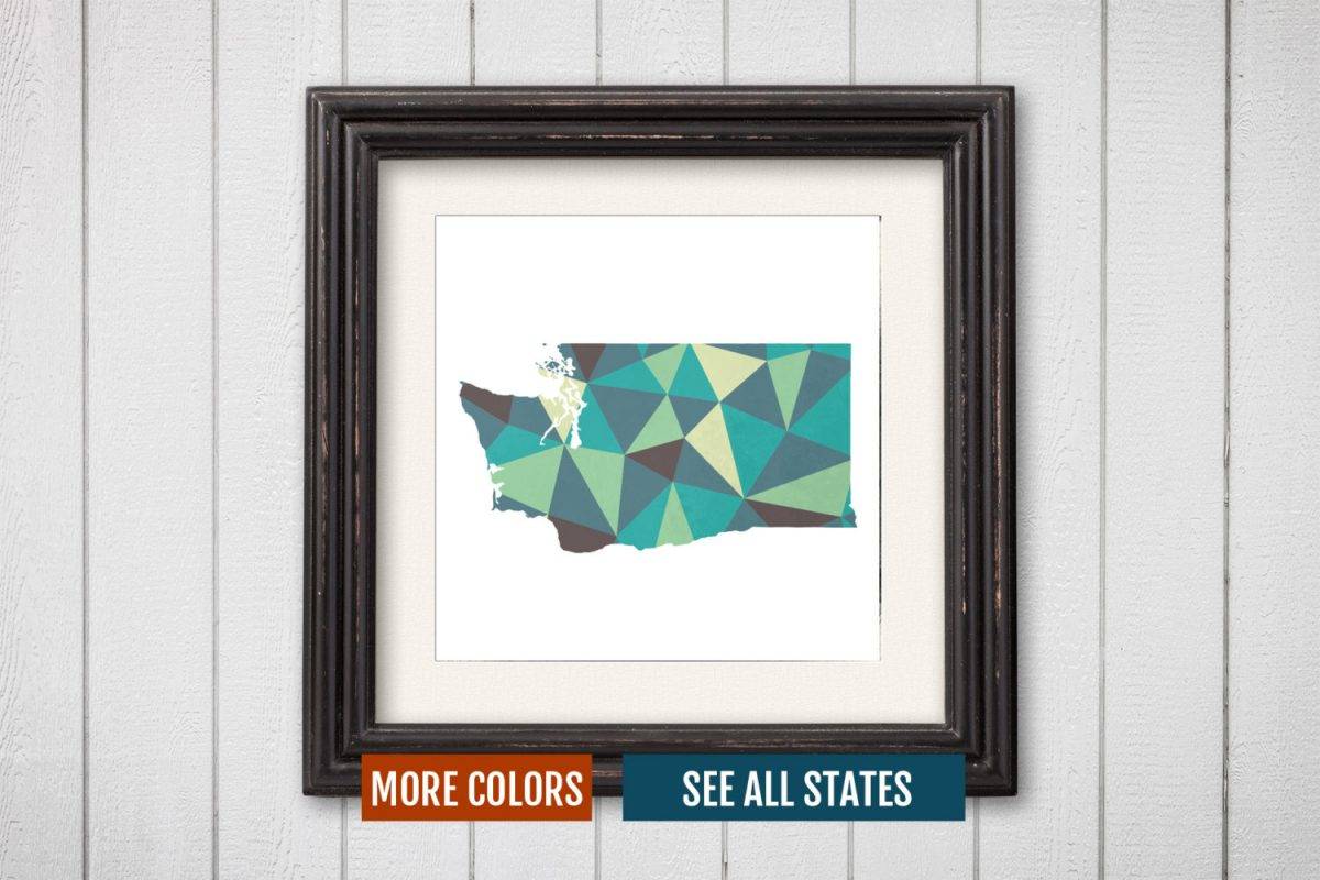 Washington State Map Print Personalized Geometric Wall Art Wa   Il Fullxfull.943676406 Nveo 1200x800 