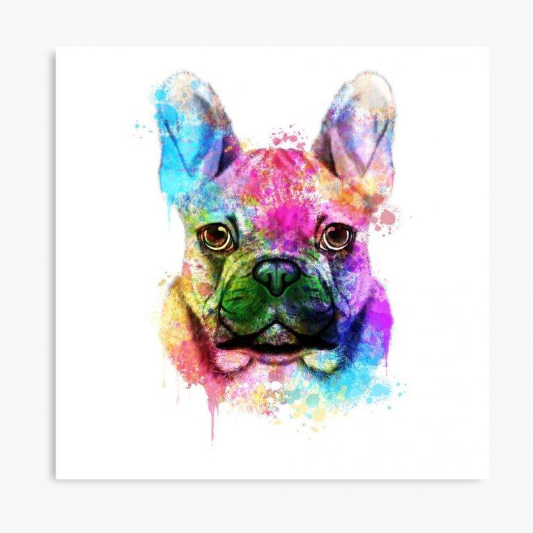 French Bulldog Watercolor French Bulldog Painting French Bulldog ...